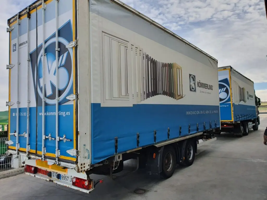 lona personalizada para camión