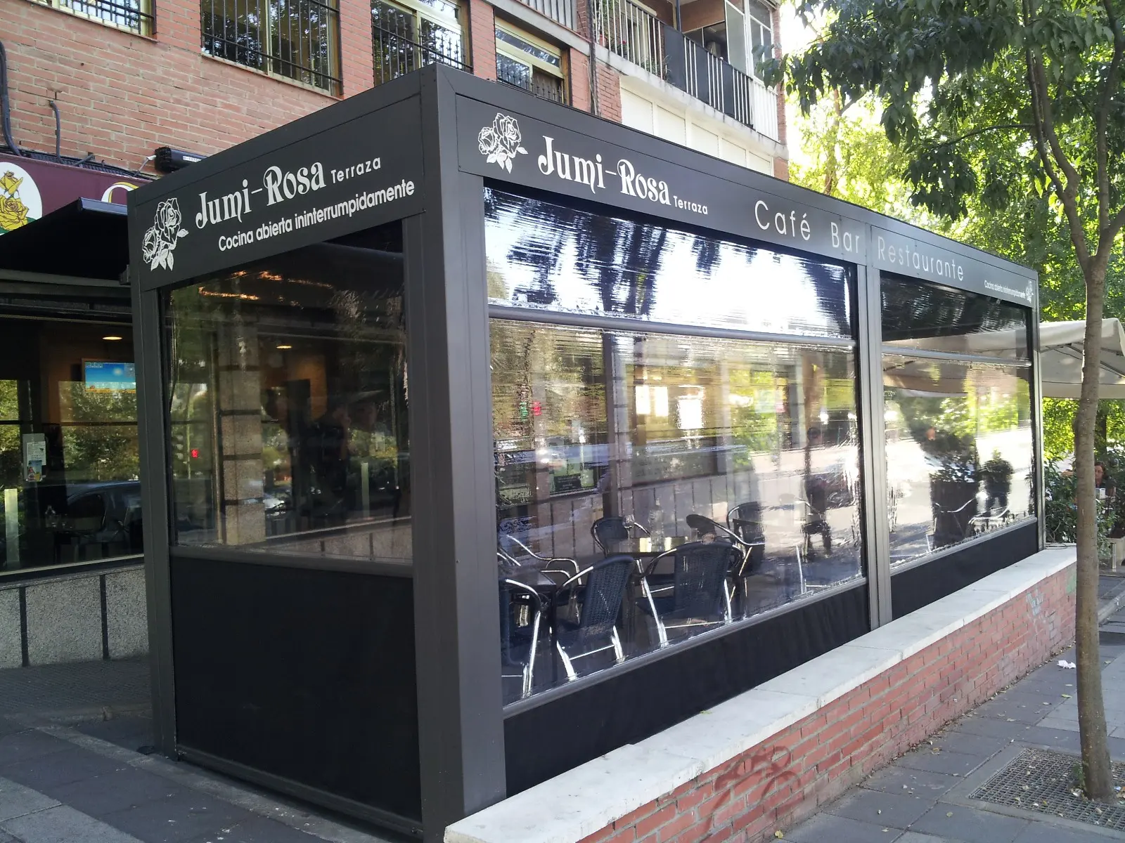 Cerramientos para Hostelería en Madrid