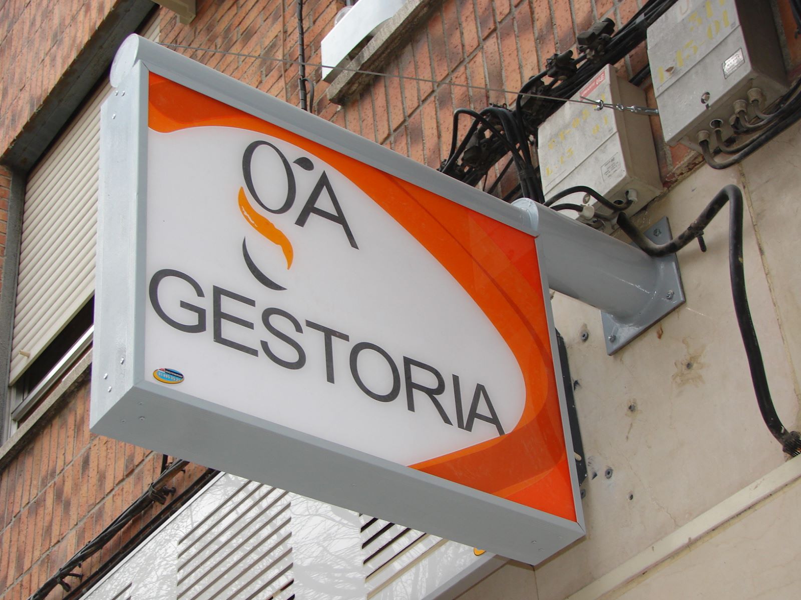 rótulo para gestoría